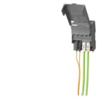 SIEMENS - SCALANCE XF206-1, managed Layer 2 flat switch, 6x RJ45, 1x multimode ST/BFOC