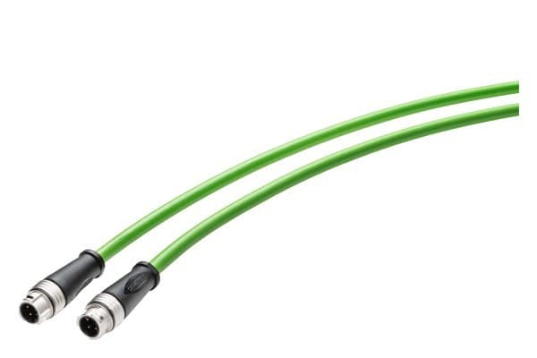 SIEMENS - IE Leitung-2 x M12-2x2-15m-2 x D-kod.-Cat5e-PVC-teil robust