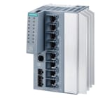 SIEMENS - SCALANCE XC208G PoE (DC 24 V), managed Layer 2 Switch, 6x RJ45 PoE, 2x RJ45