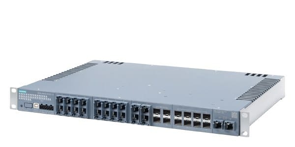 SIEMENS - Managed Layer 2 Switch, 24 V DC, 20x1G Cu, 2x10G Cu, 4x1G SFP, 8x1G/10G SFP+