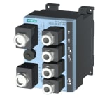 SIEMENS - SCALANCE X202-2P IRT PRO, managed Layer 2 Switch, 2x RJ45, 2x SCRJ, Push Pull