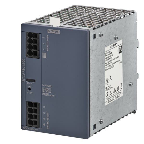 SIEMENS - Stromversorgung SITOP PSU4200, 3-phasig DC 24 V/20 A