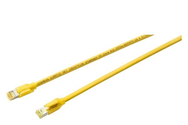 SIEMENS - IE TP Cord RJ45/RJ45 4x2, 2x RJ45-Stecker 4x2, CAT6A, 20m