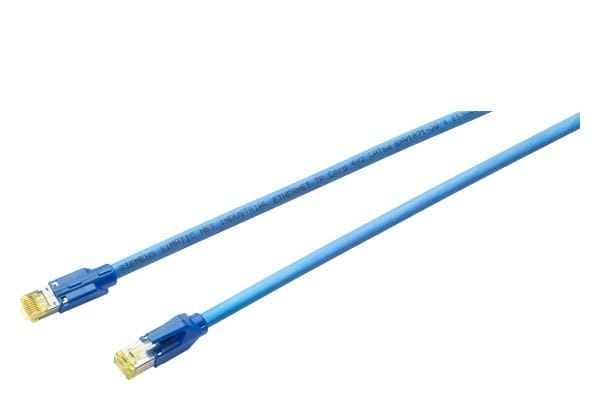 SIEMENS - IE TP Cord RJ45/RJ45 4x2, 2x RJ45-Stecker 4x2, CAT6A, 0,5m