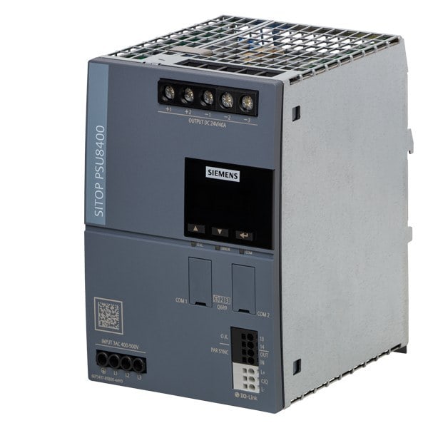 SIEMENS - Stromversorgung SITOP PSU8400, 3-phasig DC 24 V/40 A IOL