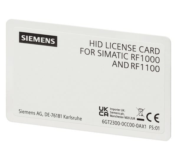 SIEMENS - Zum Freischalten der HID Lizenz für Karten
