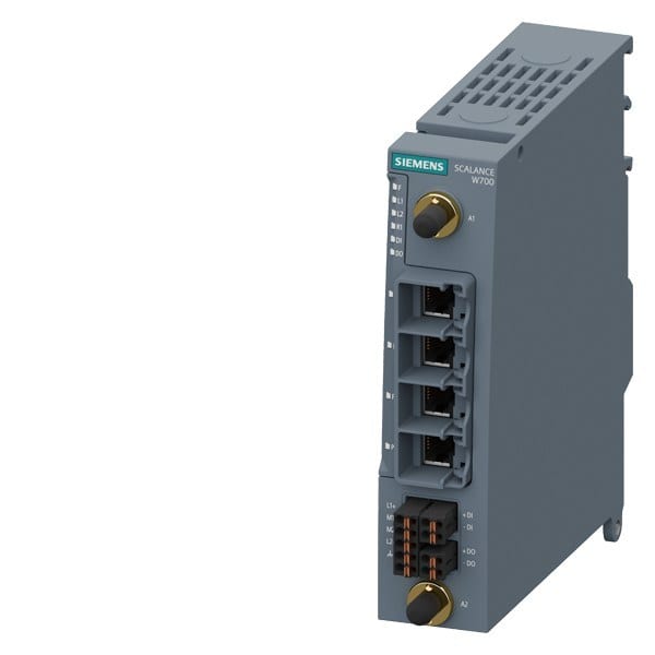 SIEMENS - IWLAN Access Point,IP30,IEEE802.11ax,1201Mbit,4xRJ45,2xR-SMA,CLP-Slot,MiddleEast