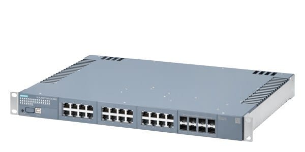 SIEMENS - SCALANCE XR524-8WG-managed L3 Switch-19-24xRJ45-8xSFP+-AC230V-ohne UL/FM