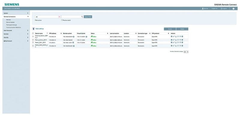 SIEMENS - SINEMA RC Identity and Access Management License (IAM), Freischaltung der Anb...
