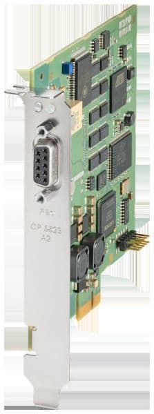 SIEMENS - Kommunikationsprozessor CP 5623 A2 PCIe X1, Anschluss an PROFIBUS