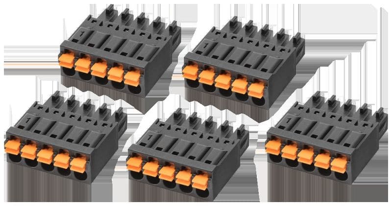 SIEMENS - 5-poliger Klemmblock für SCALANCE M- Push-in Technologie 1 Packung = 5 Stück-...