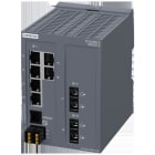 SIEMENS - SCALANCE XB206-3, managed Layer 2 Switch, 6x RJ45, 3x Multimode SC, DEF: PN IO