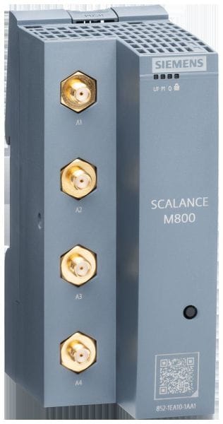 SIEMENS - SCALANCE MUB852-1 (A1) 5G-Router, IP20, für die drahtlose IP-Kommunikation vo...
