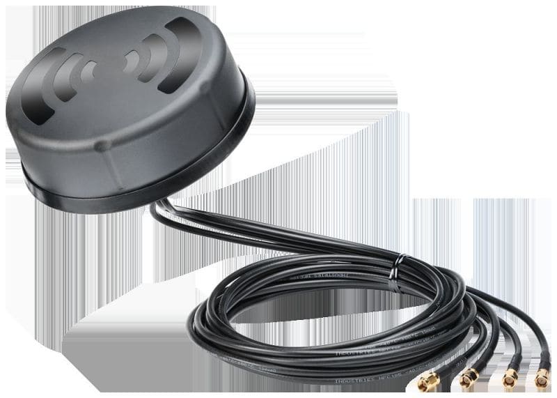 SIEMENS - MIMO Antenne mit 4 Ports für 5G/4G/3G/2G-Netze im Frequenzber. von 600..6000 MHz