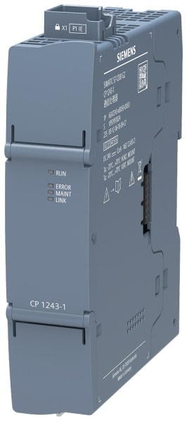 SIEMENS - Kommunikationsprozessor CP 1243-1 für S7-1200 G2, Netzwerktrennung, Fernwirkp...
