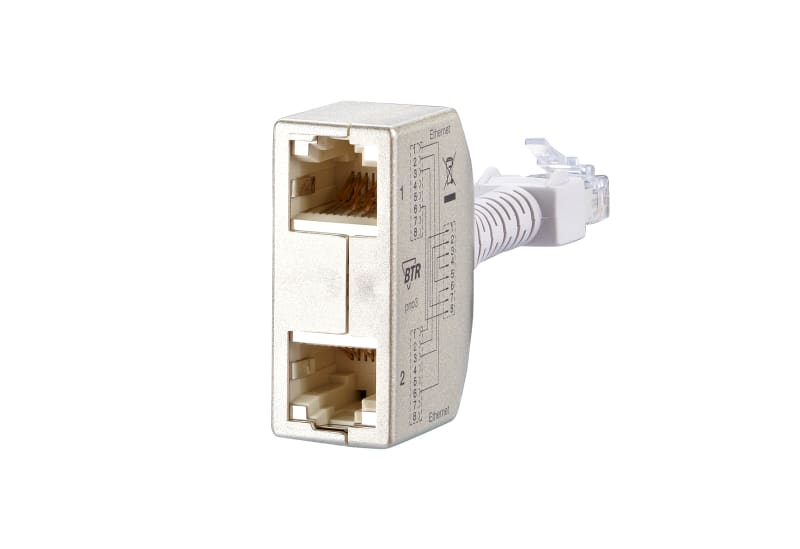 METZ CONNECT - Cable Sharing Adapter geschirmt Ethern./Ethern. PNP3 VE=2Stk