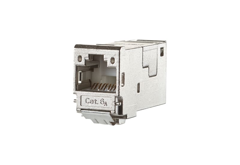 METZ CONNECT - E-DATmodul Kat.6A 1xRJ45 Modul TIA568A