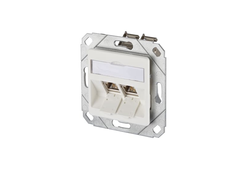 METZ CONNECT - E-DAT Dose 2fach C6 modul 8/8(8) UPk RW