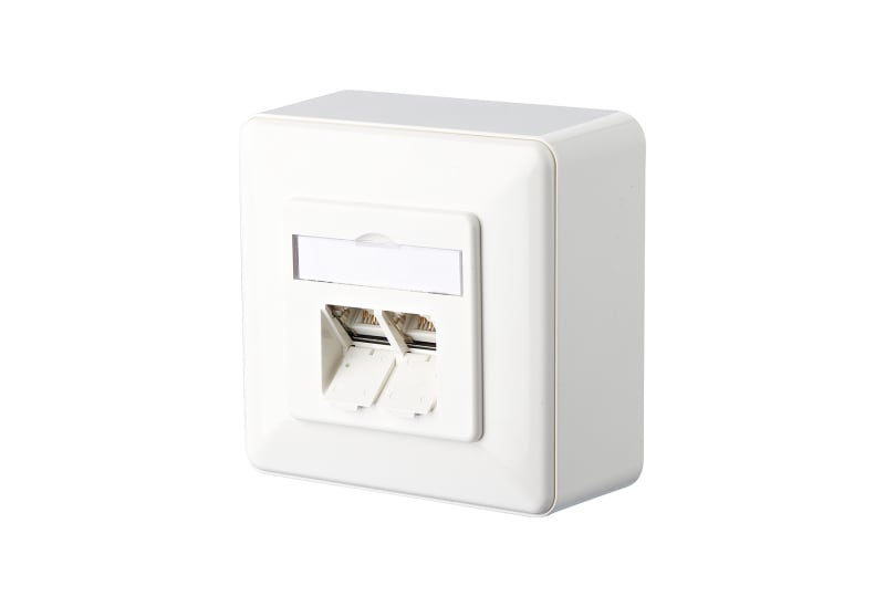 METZ CONNECT - E-DAT Dose 2fach C6 8/8(8) AP RA9010