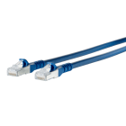 METZ CONNECT - Patchkabel Kat.6A S/FTP halogenfrei LSHF(LSOH) 5,0m blau