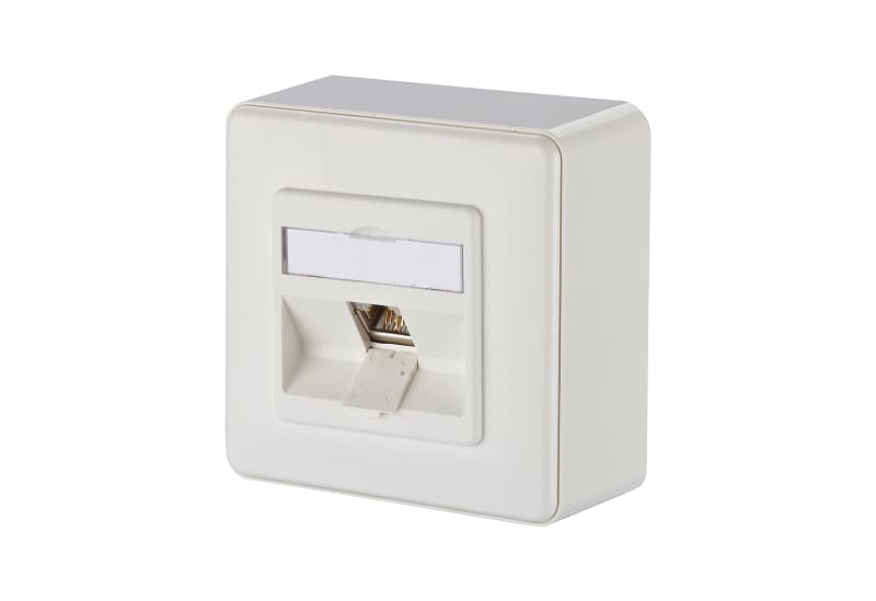 METZ CONNECT - E-DAT Dose 1fach C6 modul 8(8) AP RW