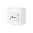 METZ CONNECT - C6Amodul Dose 2Port 180°M AP RW