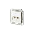 METZ CONNECT - C6Amodul Dose 2Port 180°MUPk RW