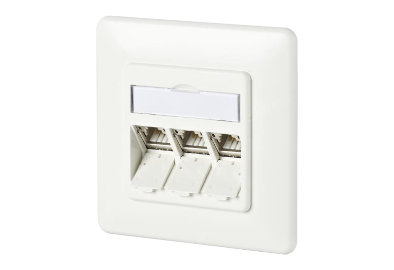 METZ CONNECT - C6Amodul Dose 3Port 180°M UP RW