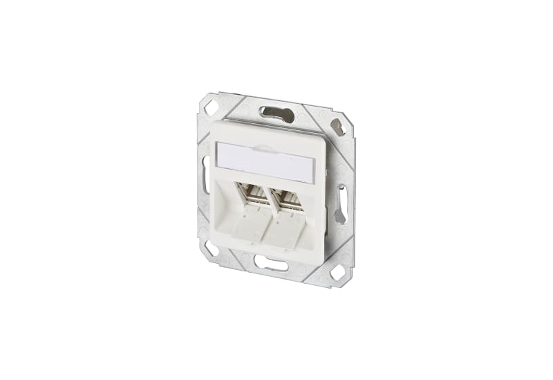 METZ CONNECT - C6Amodul Dose 2Port 270°MUPk RW