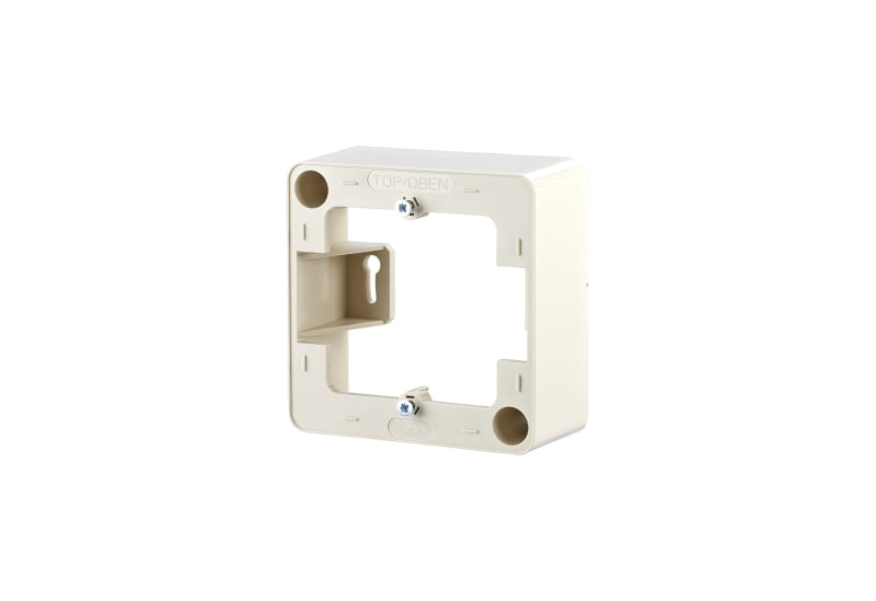 METZ CONNECT - Aufputzrahmen 85x85x43 1fach RAL1013