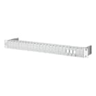 METZ CONNECT - Patchpanel 19'' 24Port 1HE leer lichtgrau Keystone