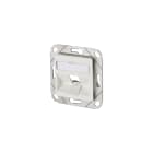 METZ CONNECT - E-DAT Modul Anschlussdose 1-fach UPk leer RAL9010 rws