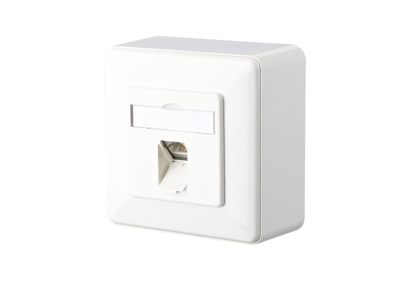 METZ CONNECT - E-DAT Dose C6A 1 Port AP rw LSA+