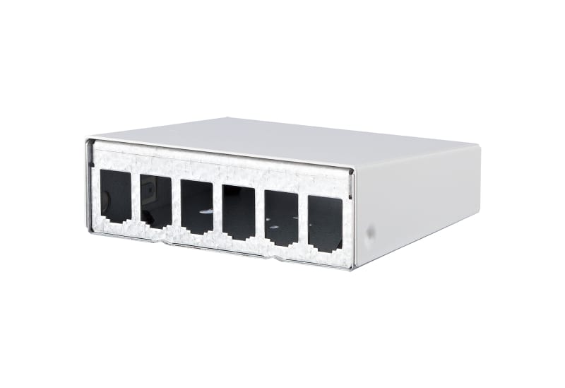 METZ CONNECT - Modul AP-Gehäuse 6 Port RW