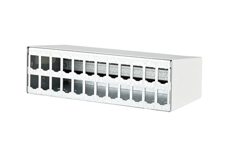 METZ CONNECT - Modul AP-Gehäuse 2x12 Port RW