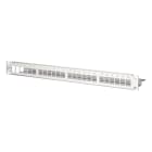 METZ CONNECT - Patchpanel 19'' 24Port 1HE leer Edelstahl Keystone