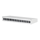METZ CONNECT - Keystone AP-Gehäuse 16 Port reinweiß metall