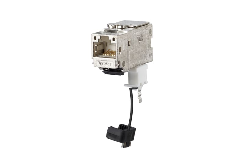 METZ CONNECT - C6Amodul Kat.6A 1xRJ45 Modul 270° Bauform Keystone