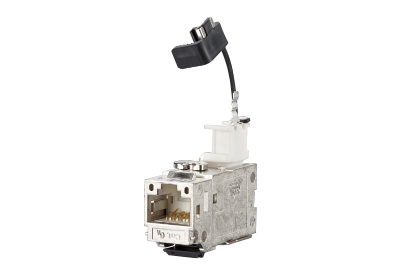 METZ CONNECT - C6Amodul Kat.6A 1xRJ45 Modul 90° Bauform Keystone