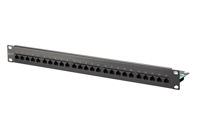METZ CONNECT - UAE 25x8(4) Cat.3 Patchfeld schwarz