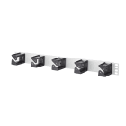 METZ CONNECT - Rangierfeld 19 Zoll 1HE 56 mm grau RAL7035