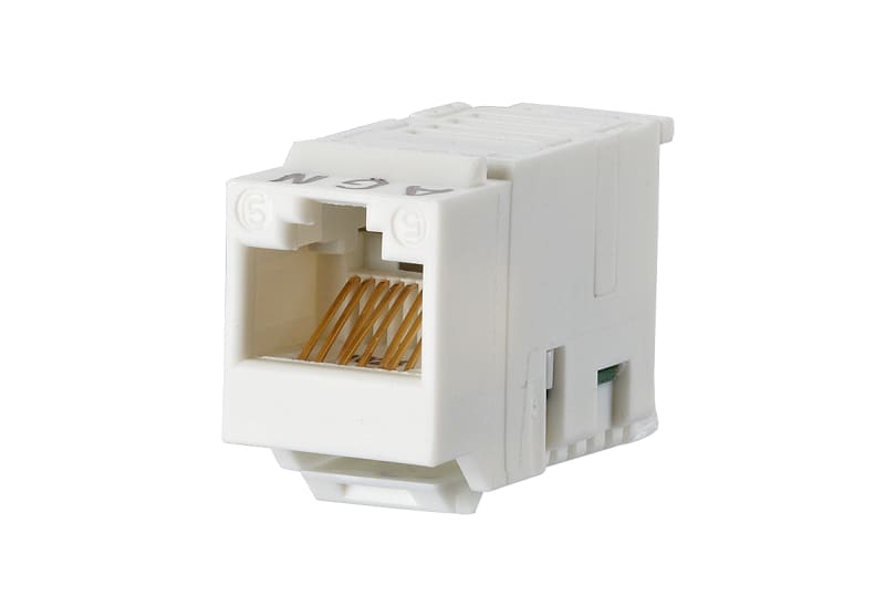 METZ CONNECT - UTP modul Cat.5e perlweiß RAL1013