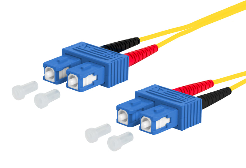 METZ CONNECT - LWL-Patchkabel Singlemode 2E9/125 OS2 SC-D/SC-D 5m