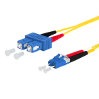 METZ CONNECT - OpDAT PK SC-D/LC-D E9/125 OS2 BR 2x2,0 mm gelb 1,0 m