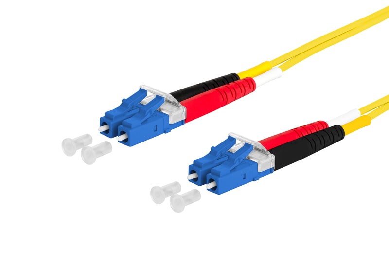METZ CONNECT - LWL-Patchkabel Singlemode 2E9/125 OS2 LC-D/LC-D 2m