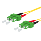 METZ CONNECT - LWL-Patchkabel Singlemode 2E9/125 OS2 SC-D APC / SC-D APC 1m