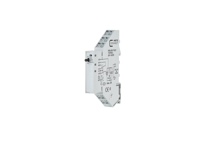 METZ CONNECT - Koppelbaustein F10, 1 Wechsler 24V AC/DC