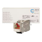 METZ CONNECT - 25Gmodul Kat.6A 1xRJ45 Modul 180° Bauform Keystone 12Stk-Pkg