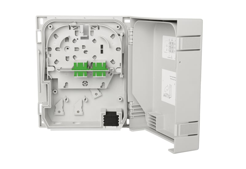 METZ CONNECT - FiTH Hausübergabepunkt 6xSC-D APC OS2 VIK ohne Schloss