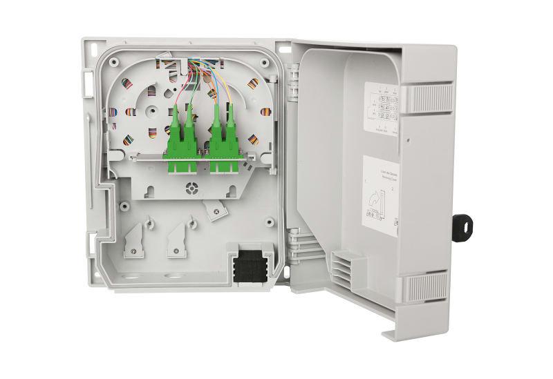 METZ CONNECT - FiTH Hausübergabepunkt  6xSC-D APC OS2 splice mit Schloss